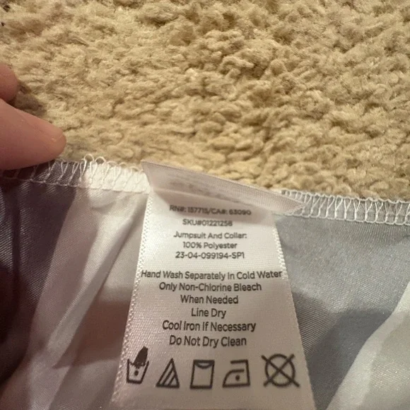 Men’s Horror Clown Costume, Halloween, black & white, One size fits most, adult - Picture 6 of 7